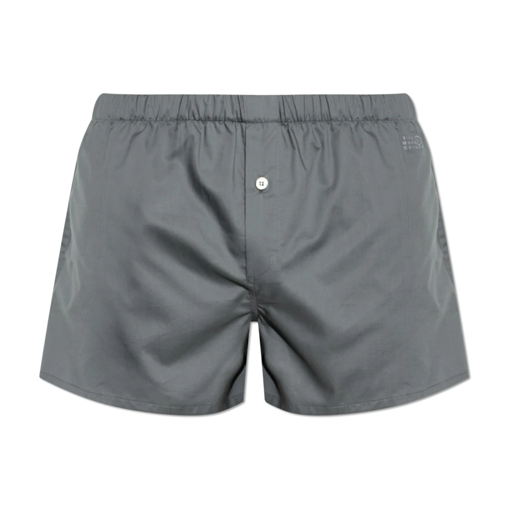 Mm6 Maison Margiela Herr Grå Underkläder Xl, Bomull, Boxerkalsonger