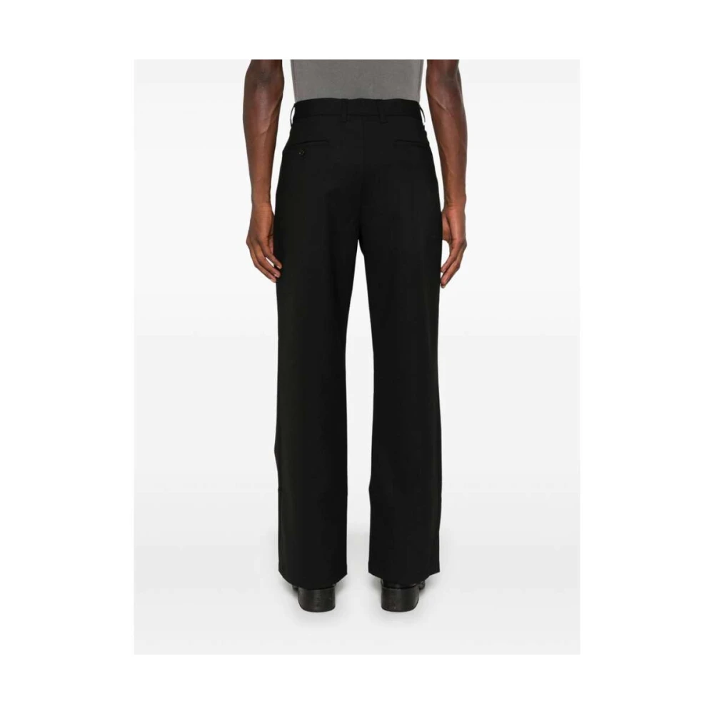 Sunflower Wijde Twill Broek met Riemlussen Black Heren