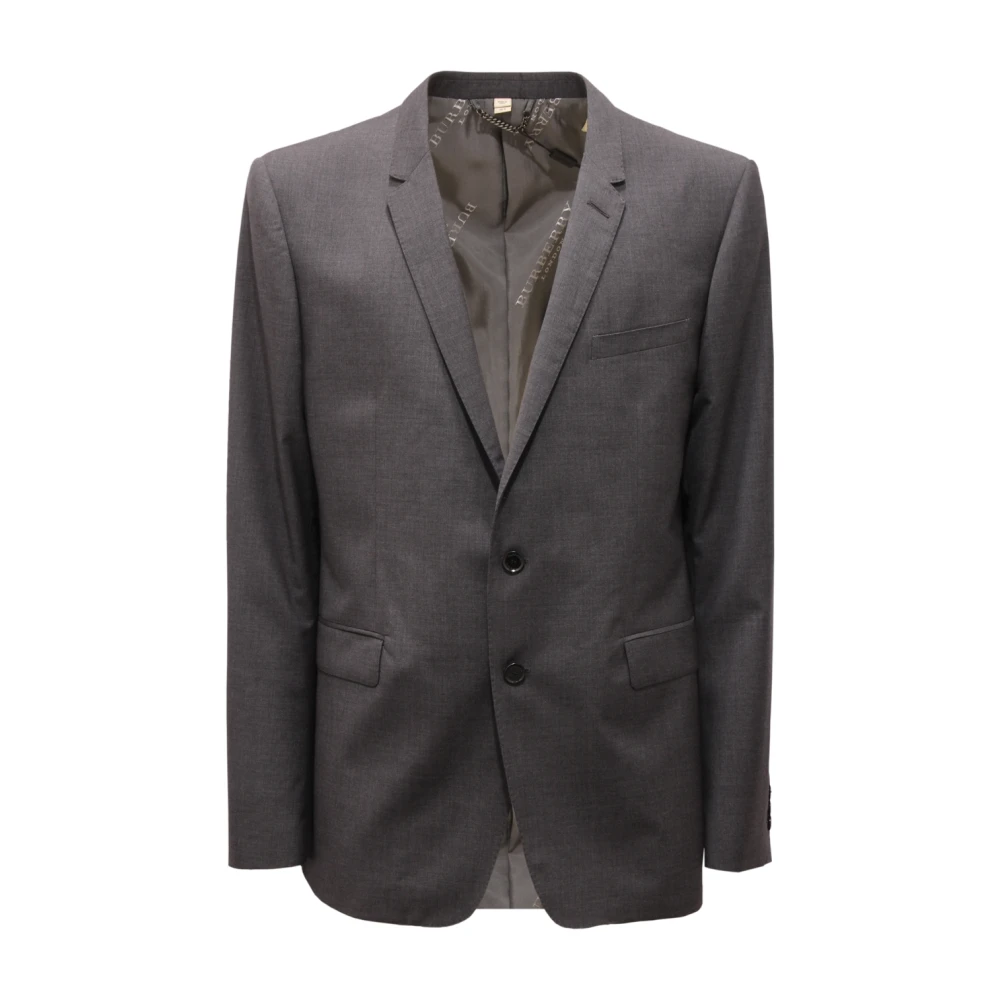Burberry Men's Gray 3799696 Blazer