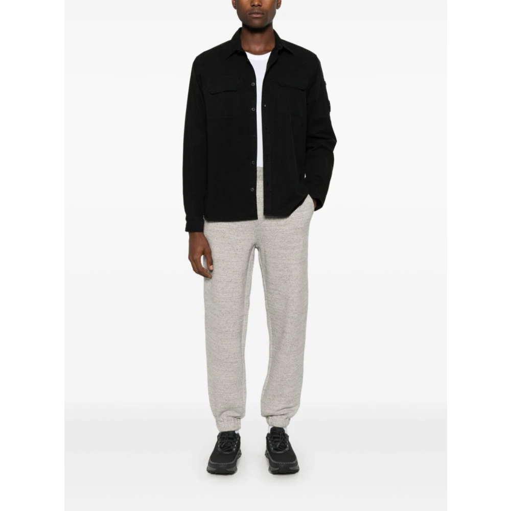 C.P. Company Lens Shirt voor Mannen Black Heren