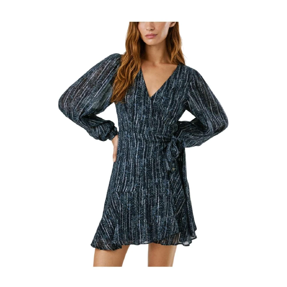 Pepe Jeans Women's Blue Short Dresses - Short Dresses - M - Dresses