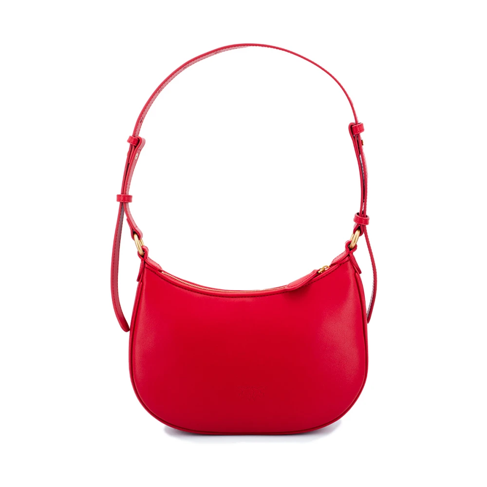 pinko Love Birds Half Moon Tas Red Dames