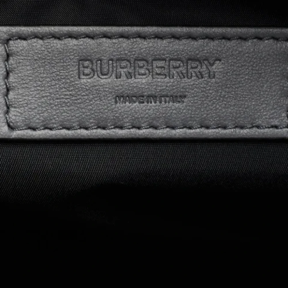 Burberry Vintage Pre-owned Leather totes Gray Dames