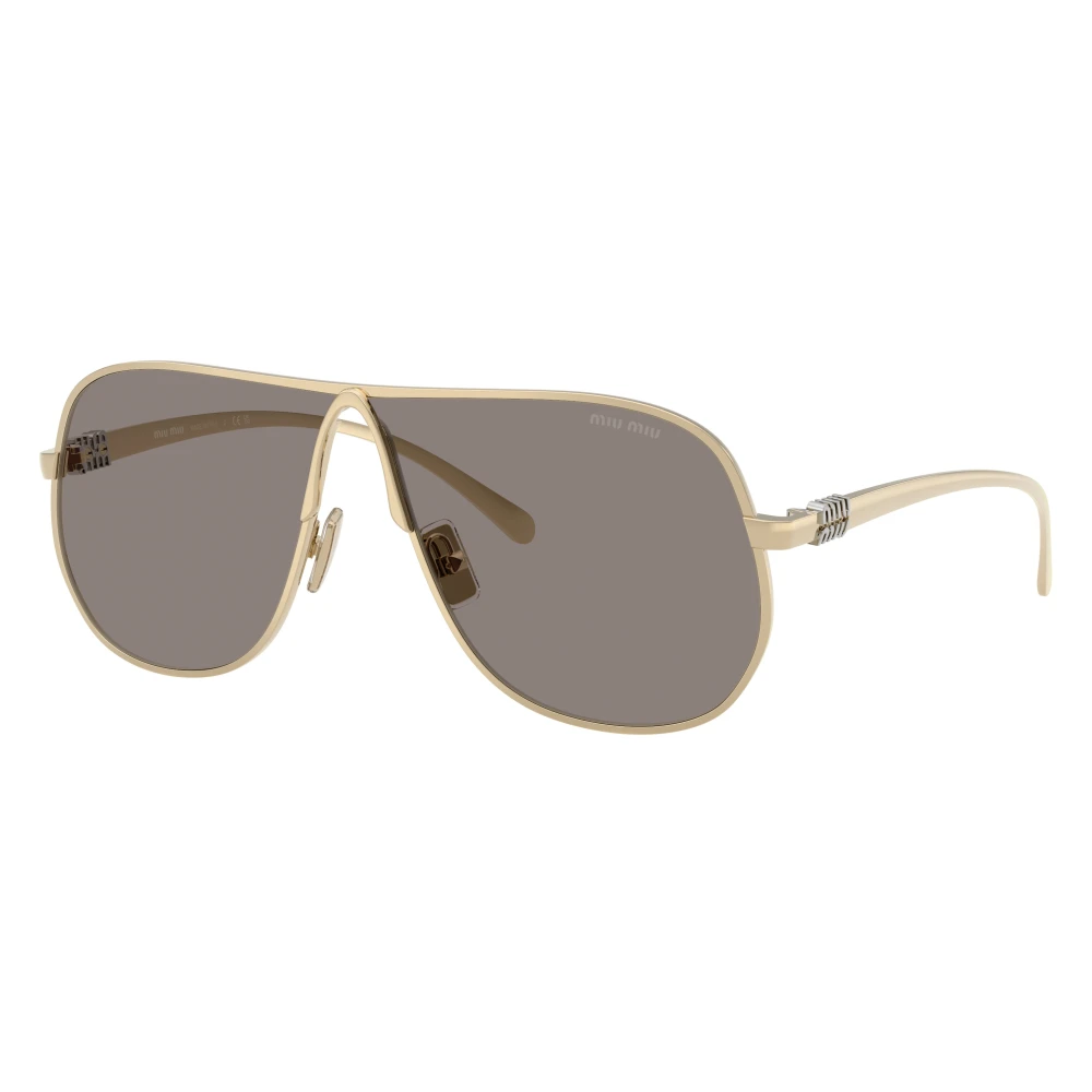 Miu Miu Unisex Yellow 0Mu A56s