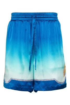 Silk Drawstring Shorts