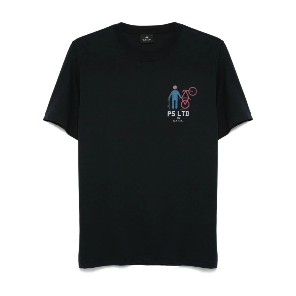 PS By Paul Smith Stijlvolle T-shirts en Polos Blue Heren
