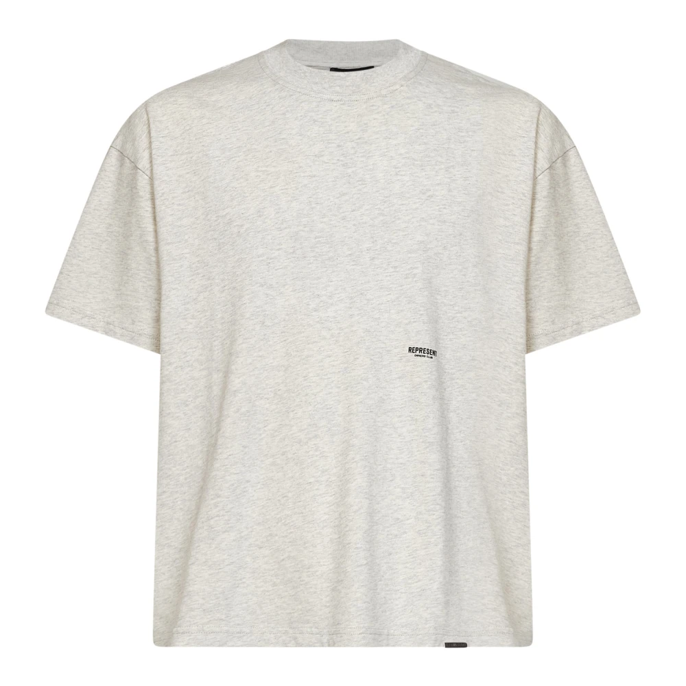 Represent Beige Micro Owners Club T-Shirt - Male - T-Shirts - 2XL - Tops