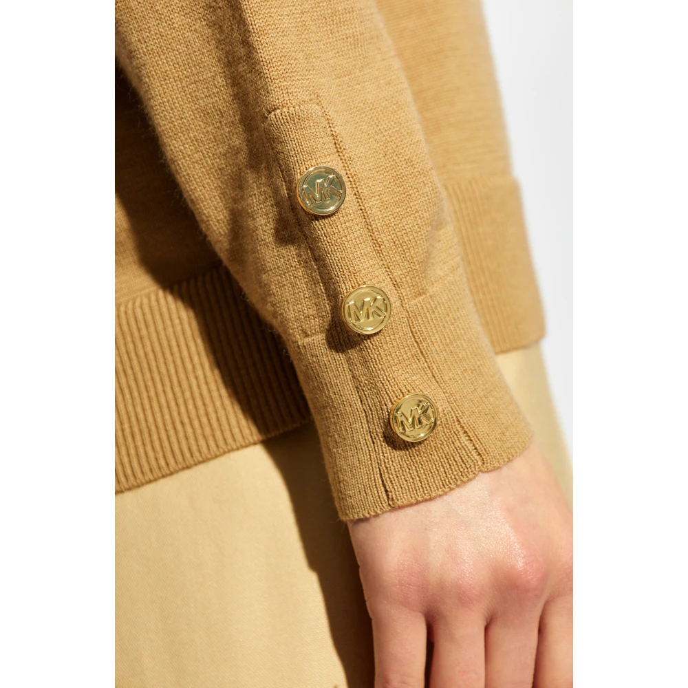 Michael Kors Wollen trui Brown Dames