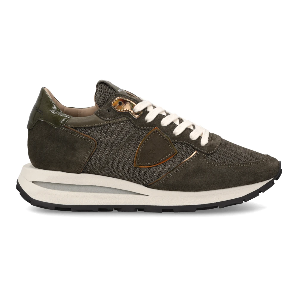 Philippe Model Trpx Haute Running Dames Schoenen Groen