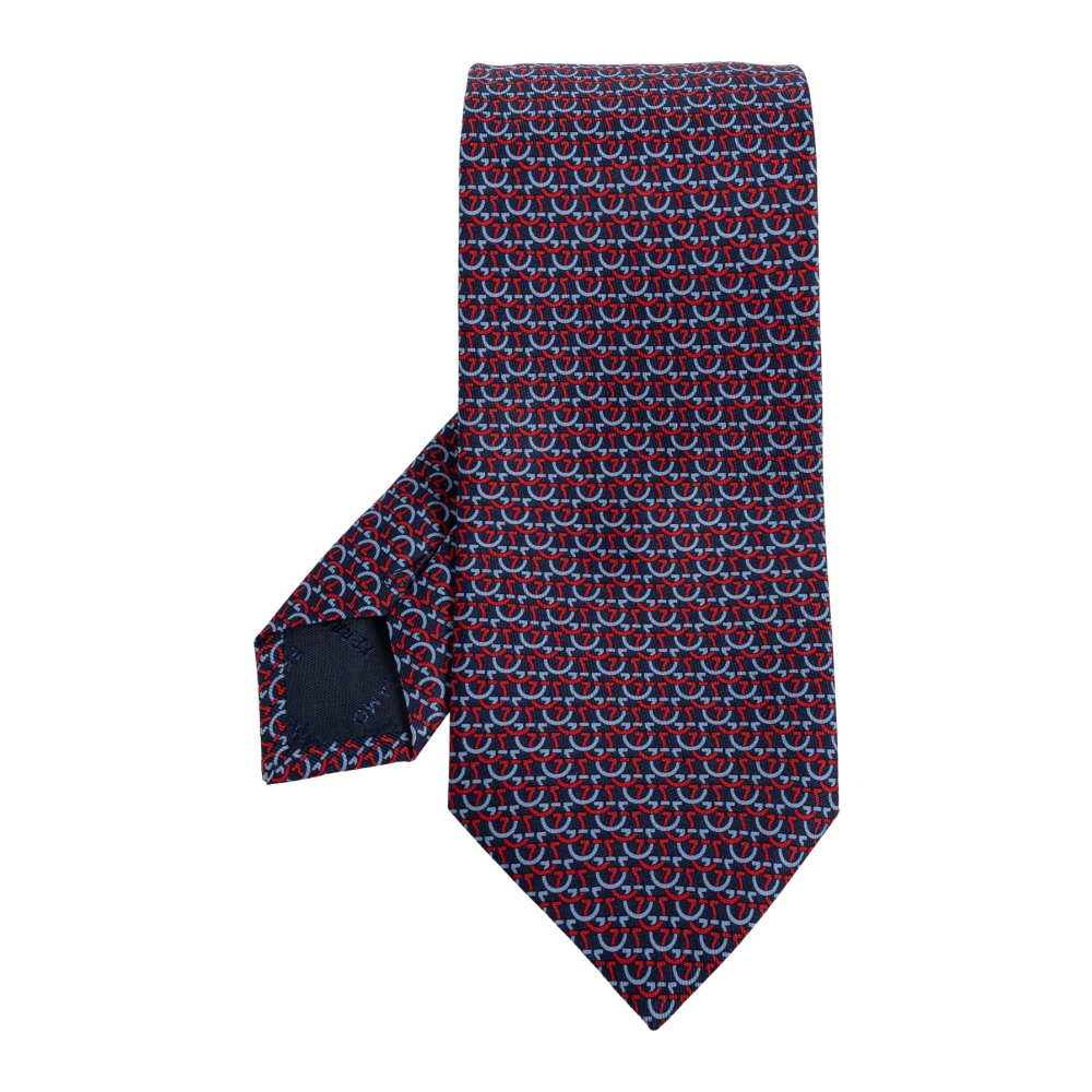 Ferragamo Uomo Rosso - Cravatta Cerchio - Accessories - One Size