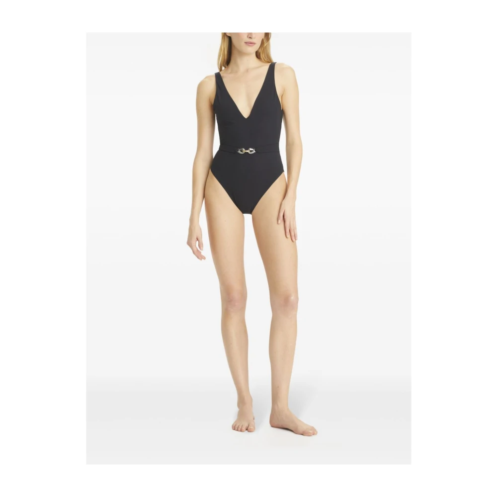 TORY BURCH Zwarte Sea Kleding Halternek Badpak Black Dames