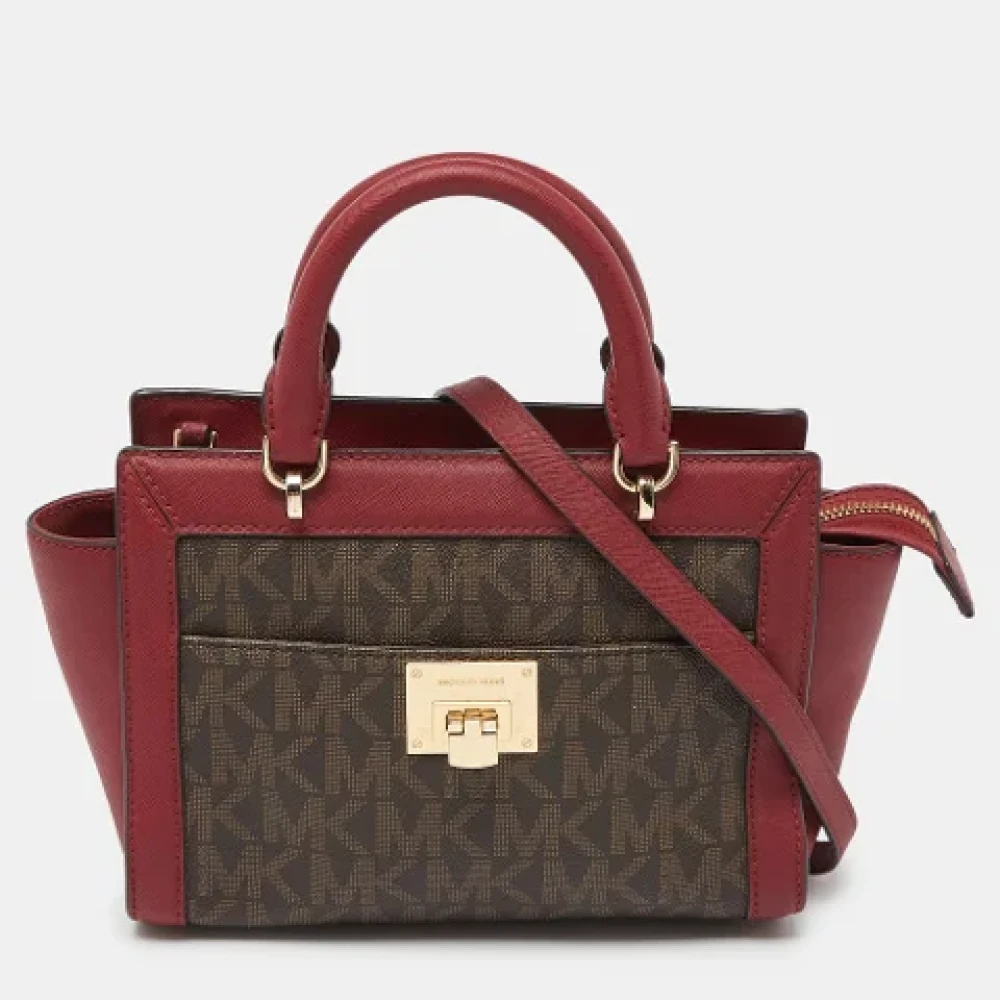 Michael Kors Pre-owned Leather totes Multicolor Dames
