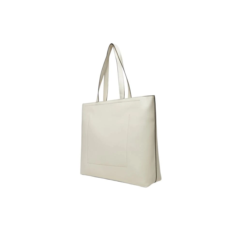 Calvin Klein Jeans Witte Polyurethaan Dames Handtas Lente Zomer White Dames