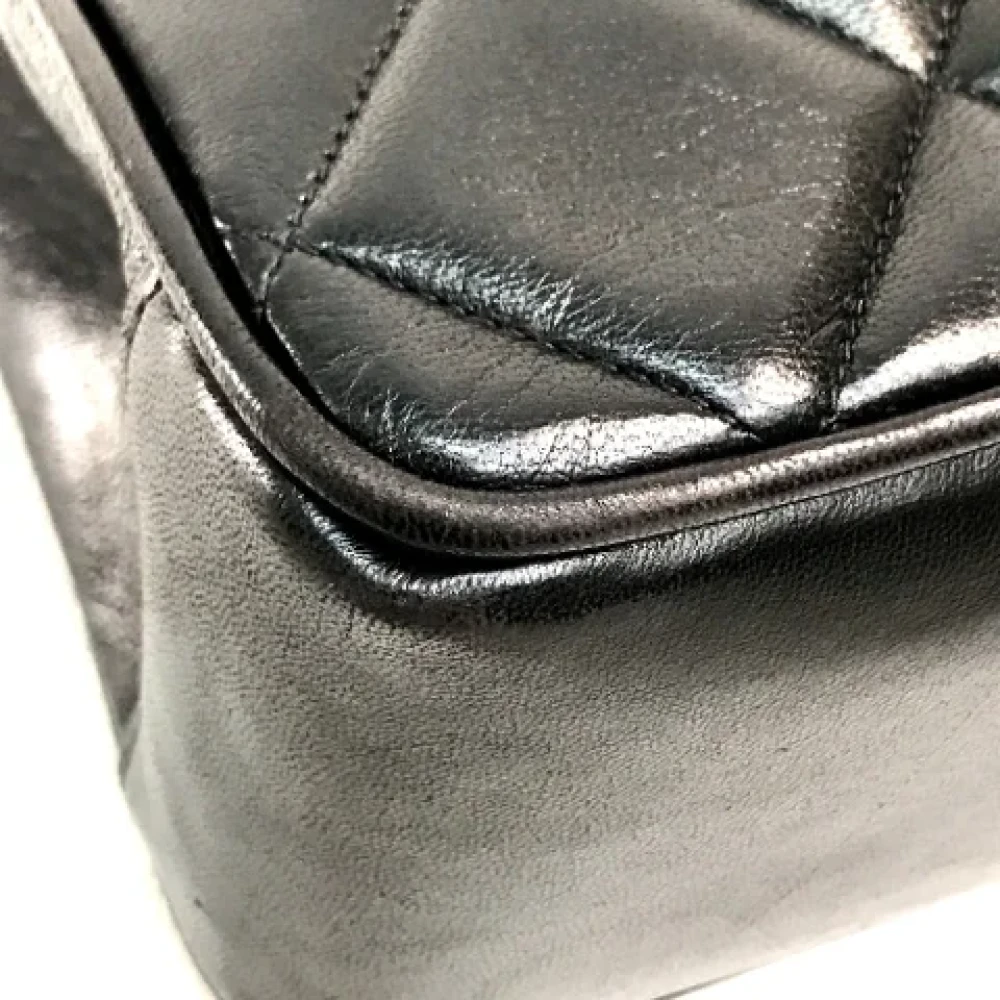 Chanel Vintage Pre-owned Leather chanel-bags Black Dames