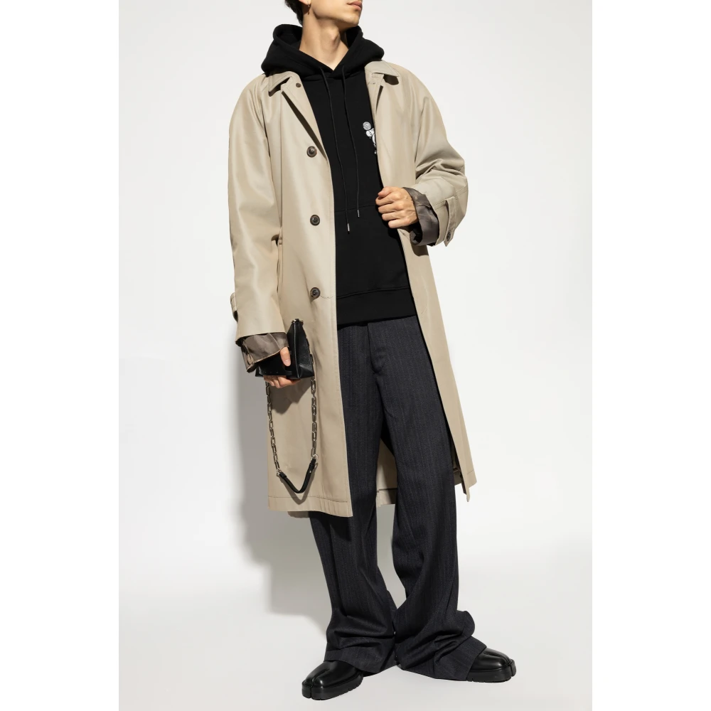 MM6 Maison Margiela Hoodie Black Heren