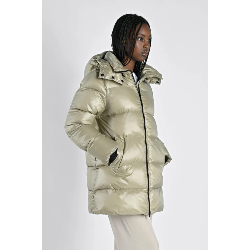 Canadian Classics Beige Winterjas Beige Dames