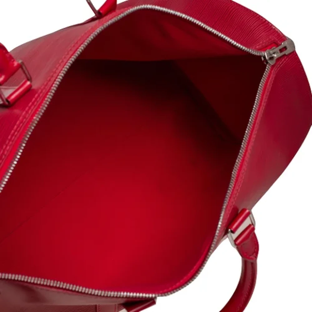 Louis Vuitton Vintage Pre-owned Leather handbags Red Dames