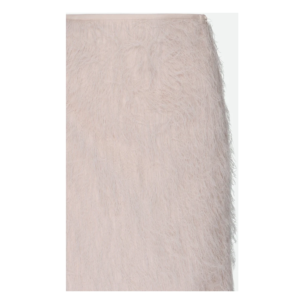 Twinset Roze Veren Rok Pink Dames