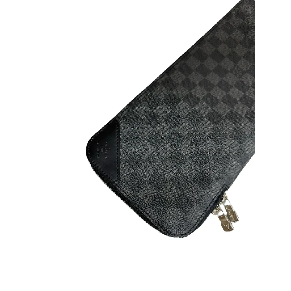 Louis Vuitton Vintage Pre-owned Canvas clutches Black Dames