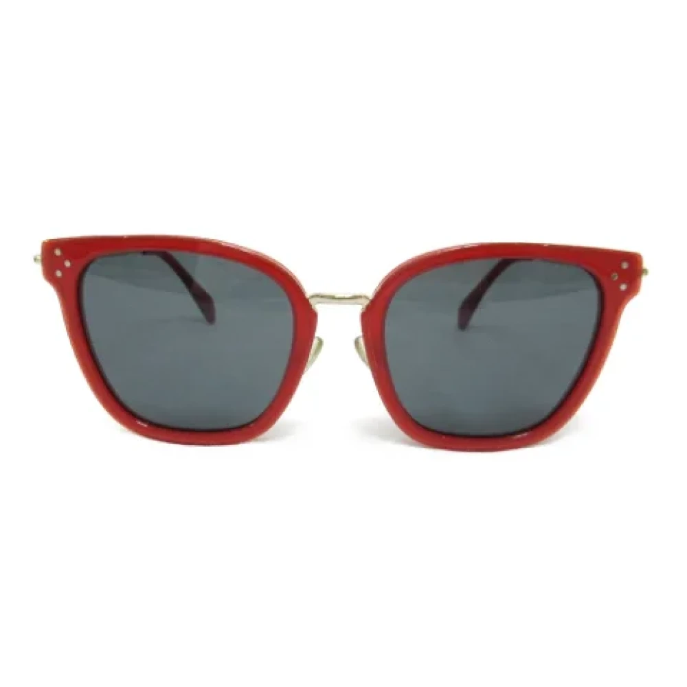 Celine Vintage Pre-owned Plastic sunglasses Multicolor Dames
