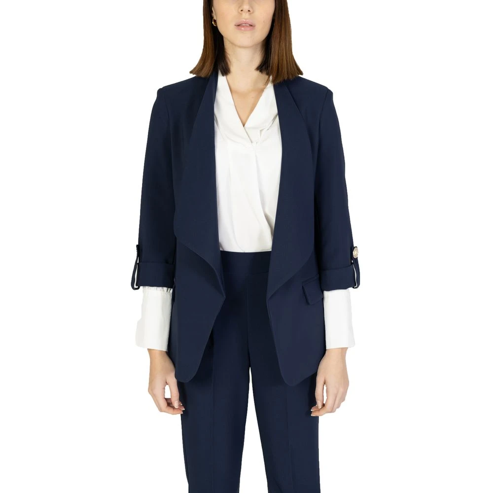 Rinascimento Women's Blue Blazers, S, Anda Blazer