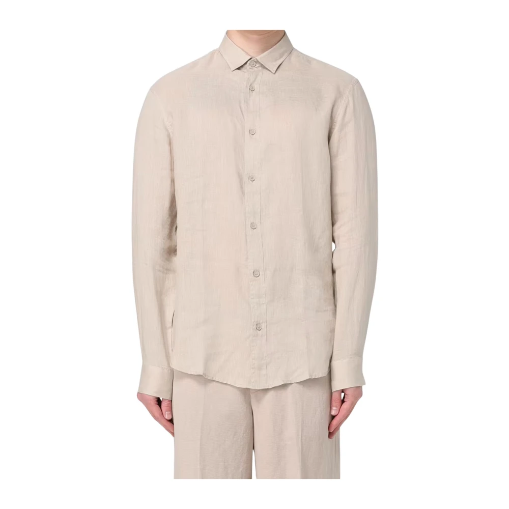 Armani Exchange Herren Beige Shirts, 2XLgröße: