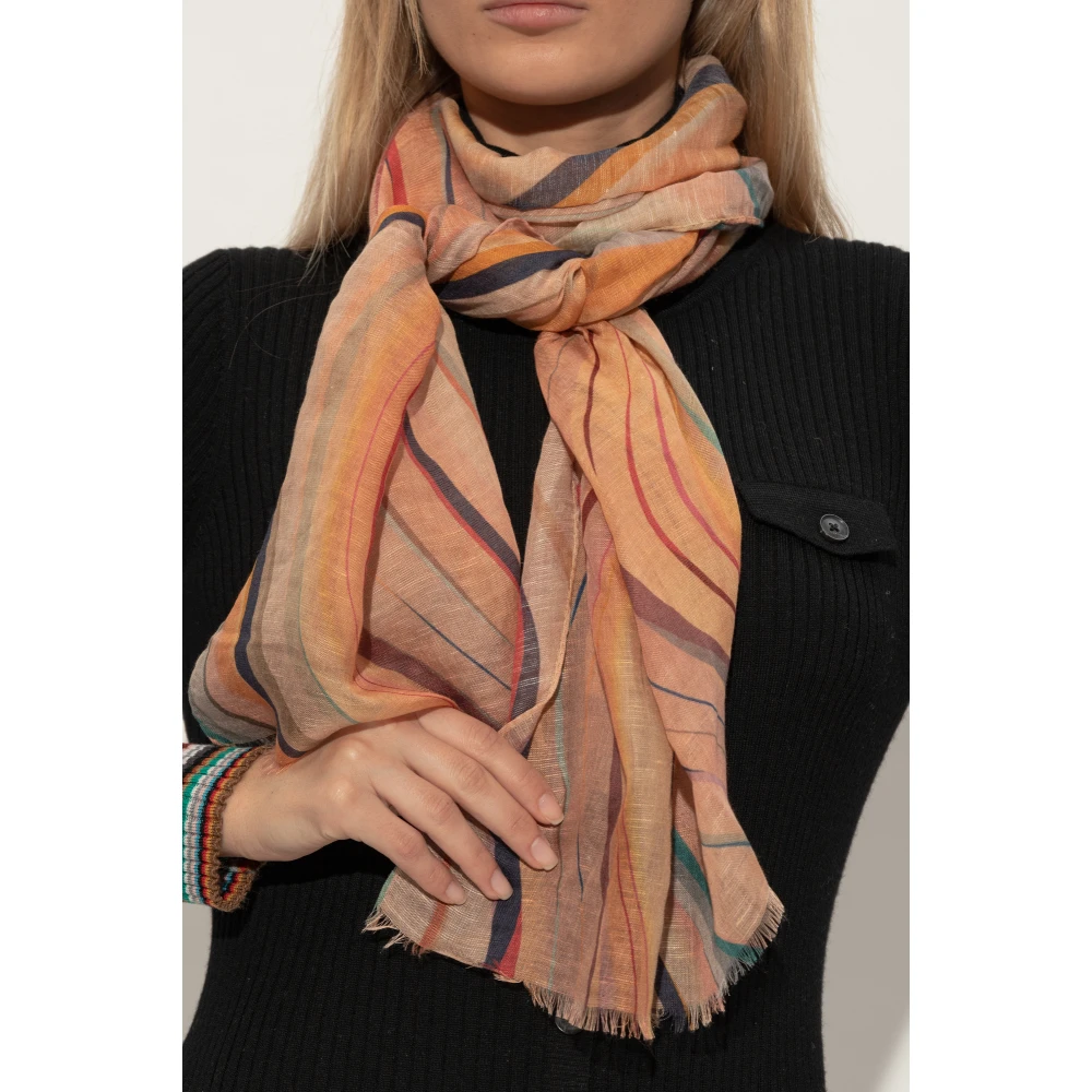Paul Smith Gestreepte sjaal Multicolor Dames