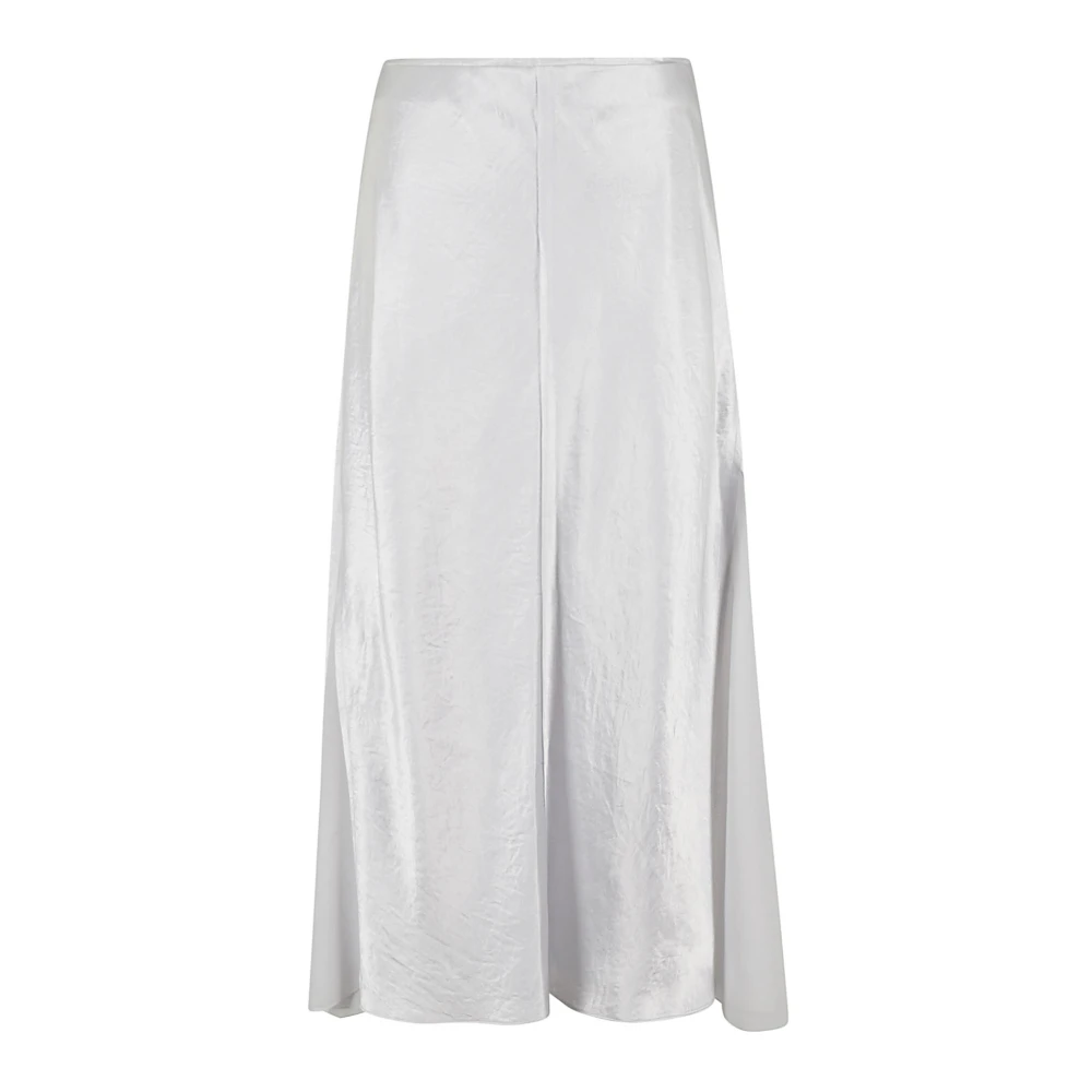 Vince Doorschijnende Panel Slip Jurk Gray Dames