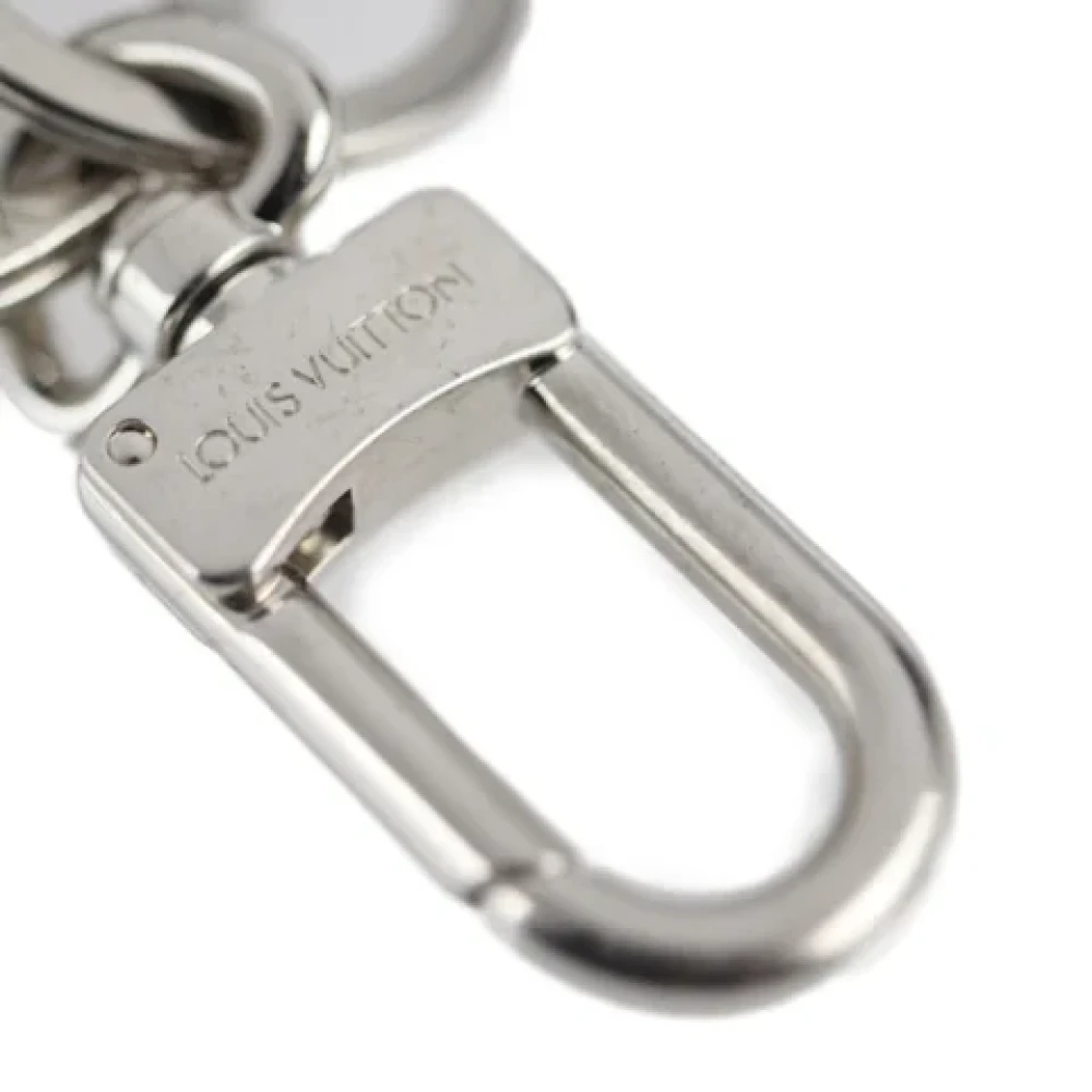 Louis Vuitton Vintage Pre-owned Metal key-holders Gray Dames