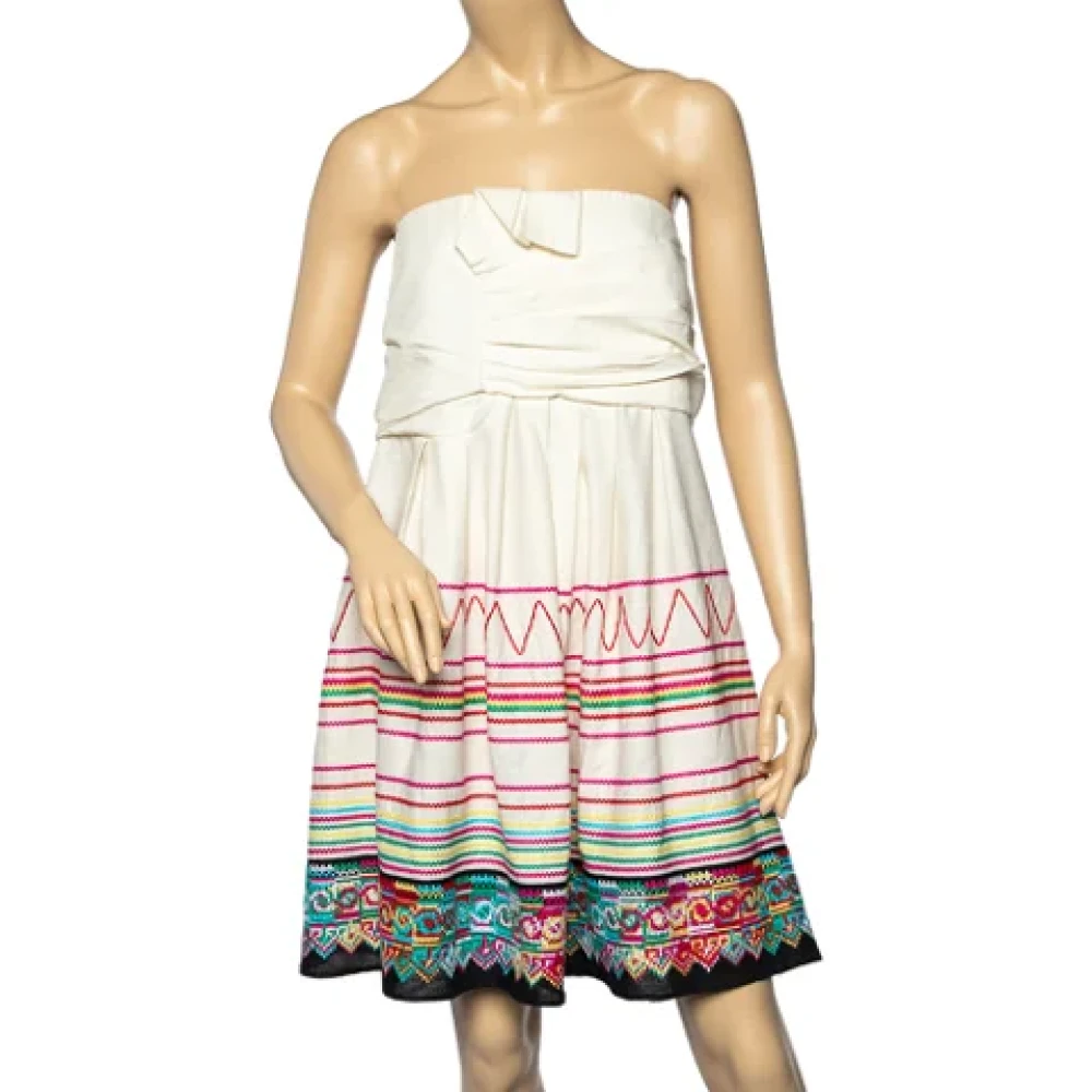 Chloé Pre-owned Cotton dresses Multicolor Dames