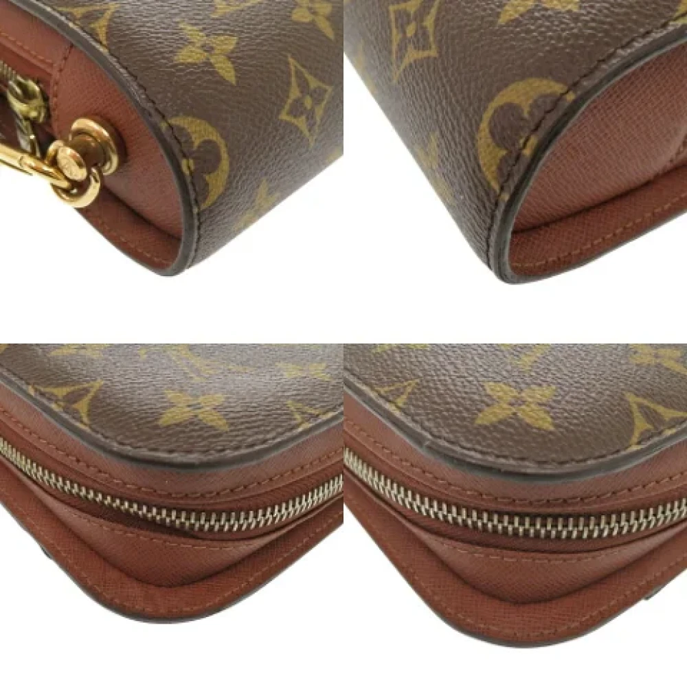 Louis Vuitton Vintage Pre-owned Canvas clutches Brown Dames