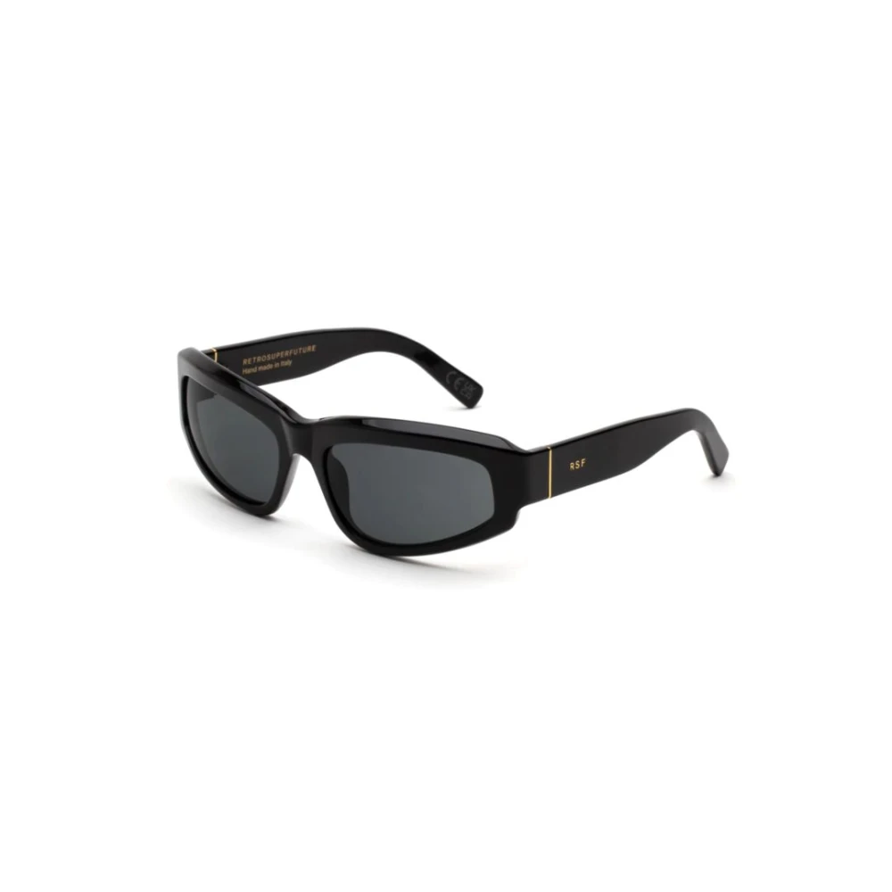 Retrosuperfuture Unisex Black Sunglasses, 61 Mm, Motor Sunglasses Collection