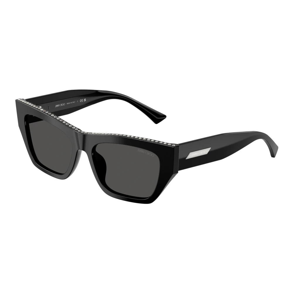 Jimmy Choo Women's Black Stylish Sunglasses In - Sunglasses - 54 Mm - Accessories