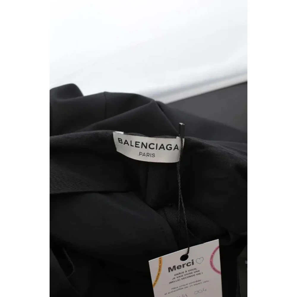 Balenciaga Vintage Pre-owned Polyester bottoms Black Dames