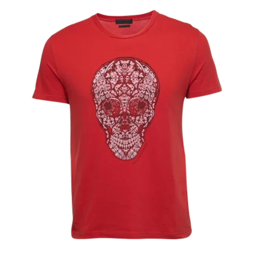 Alexander McQueen Pre-owned Cotton tops Red Dames