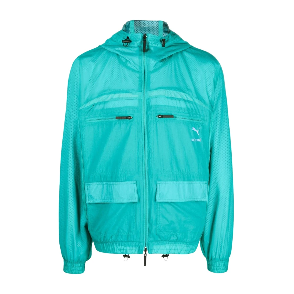 Puma Men's Blue Reversible Windbreaker For - Light Jackets - Xs - Jackets
