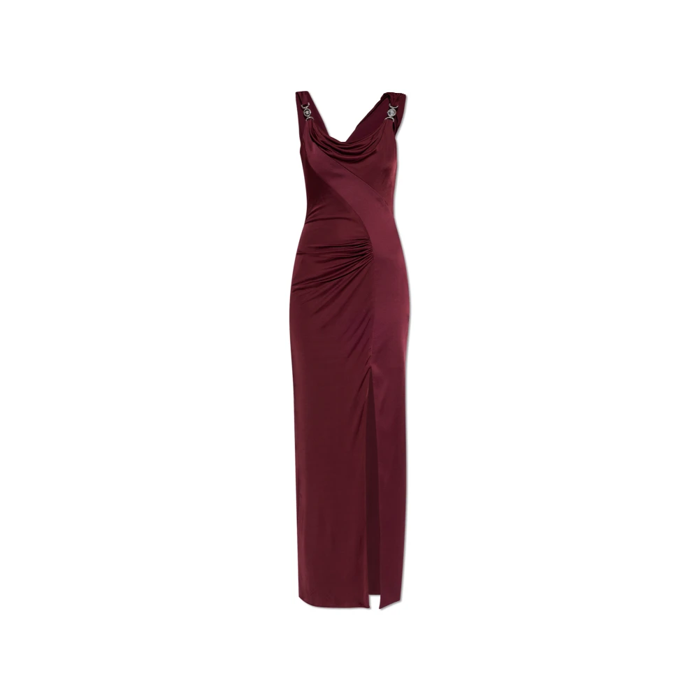 Versace Damen Rot Kleider, Xsgröße: