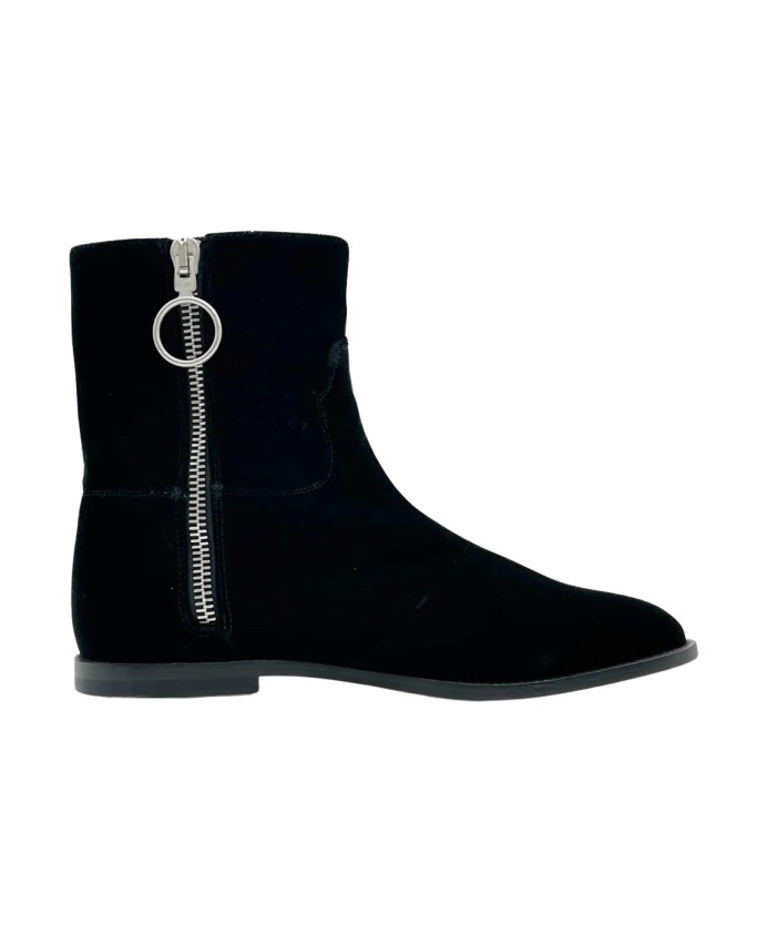 bottines-a-zip-lateral-en-cuir-suede