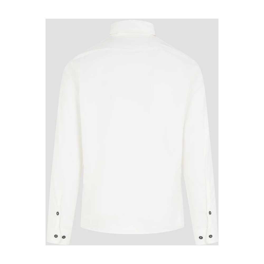 C.P. Company Wit Overhemd Aw24 Stijlvol White Heren