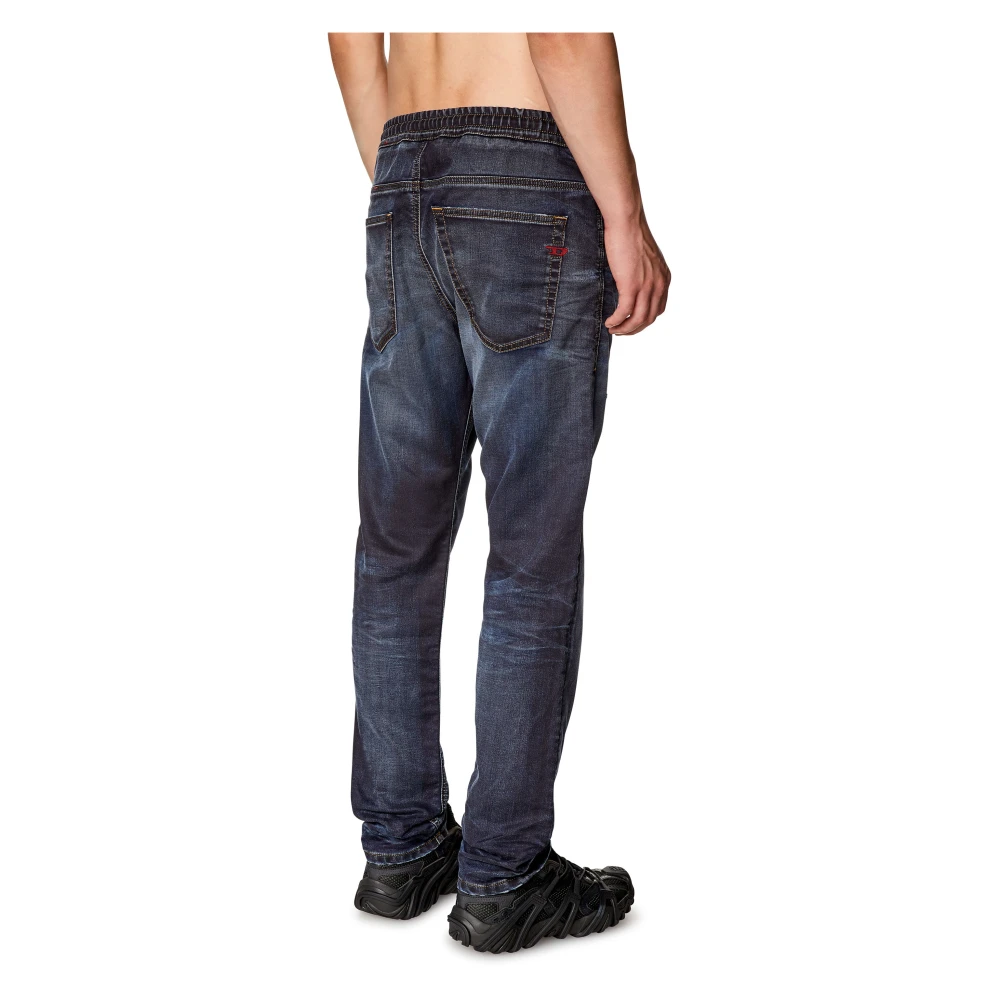 Diesel Tapered 2030 D-Krooley Joggjeans Blue Heren