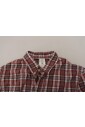 chemise-casual-en-coton-multicolore