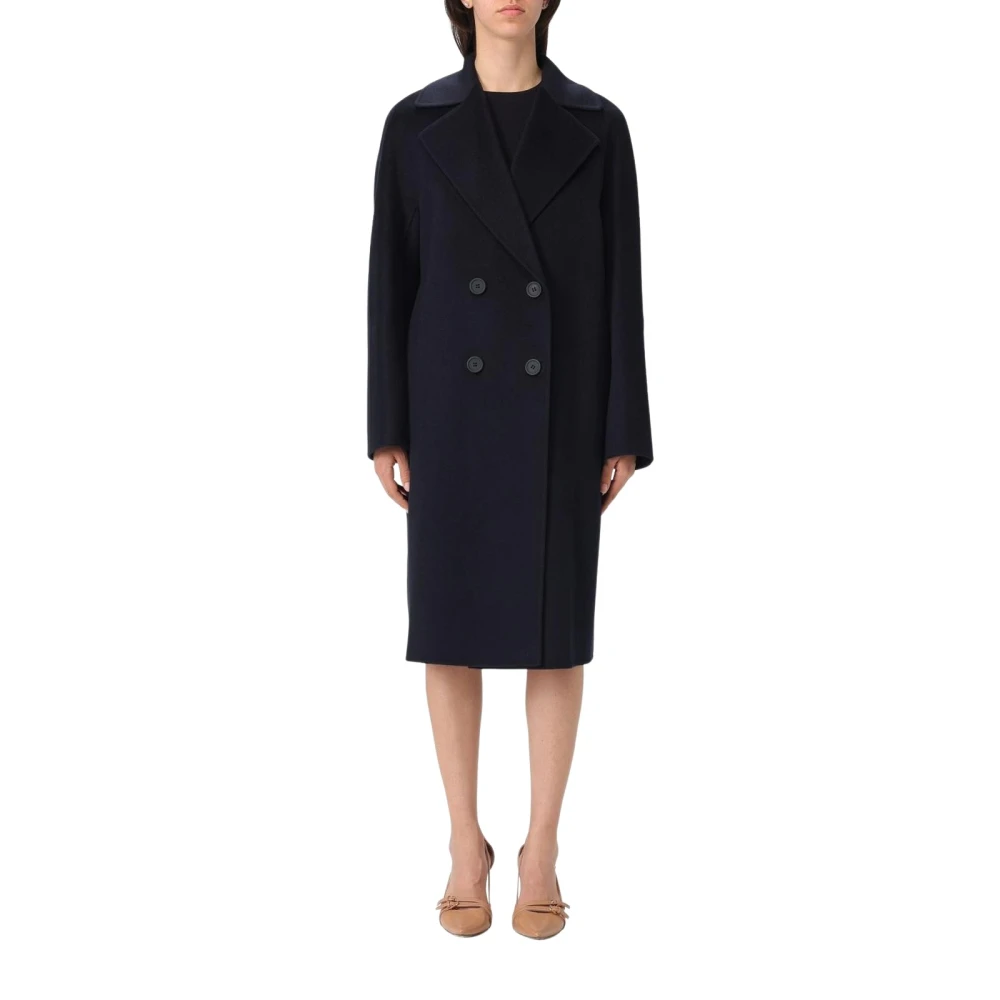 Coats > Double-Breasted Coats - - Max Mara Studio - Modalova