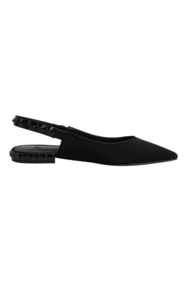 Charmeuse Slingback Ballerinas