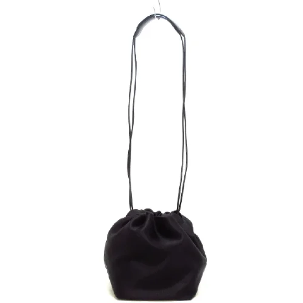 Jil Sander Pre-owned Nylon shoulder-bags Black Dames