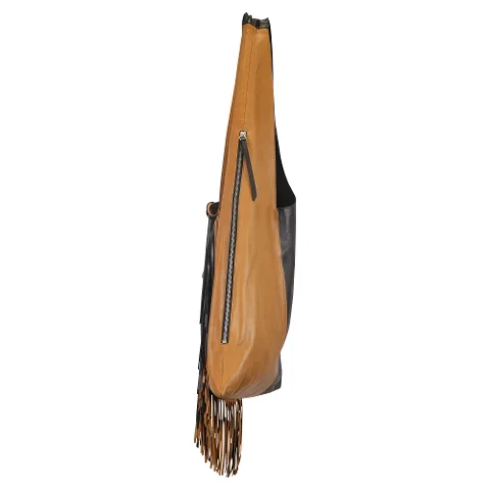 Isabel Marant Pre-owned Leather shoulder-bags Brown Dames