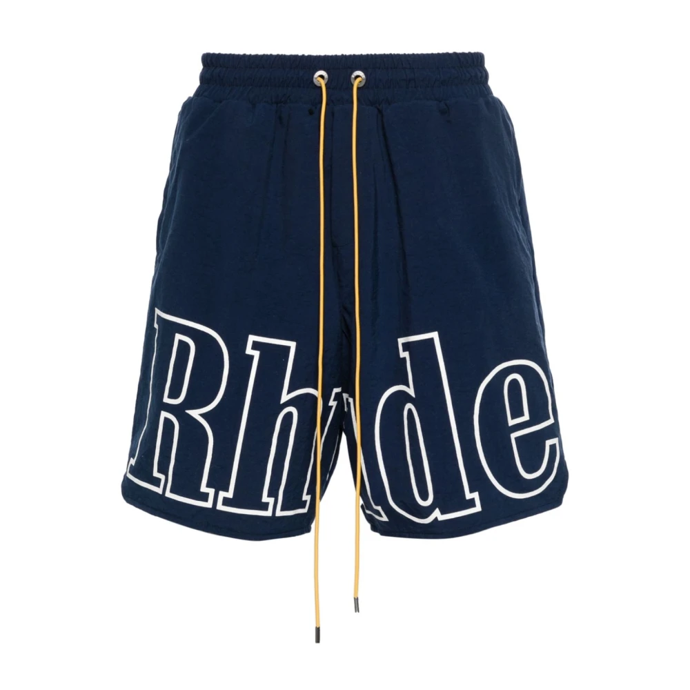 Rhude Casual Shorts Blue Heren