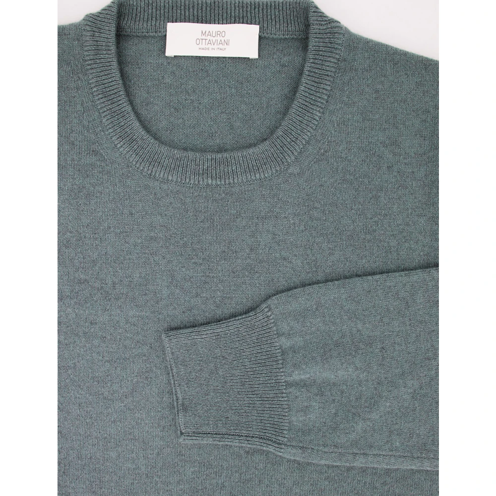 Mauro Ottaviani Kasjmier Crew Neck Sweater Green Heren
