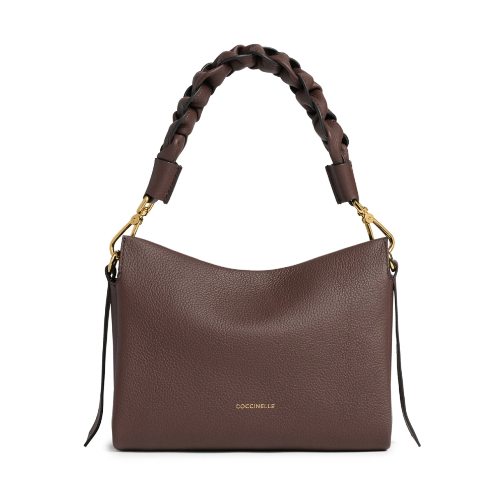 Coccinelle , Shoulder Bags, Female, Red, One Size, Boheme Grana Double - Image 3