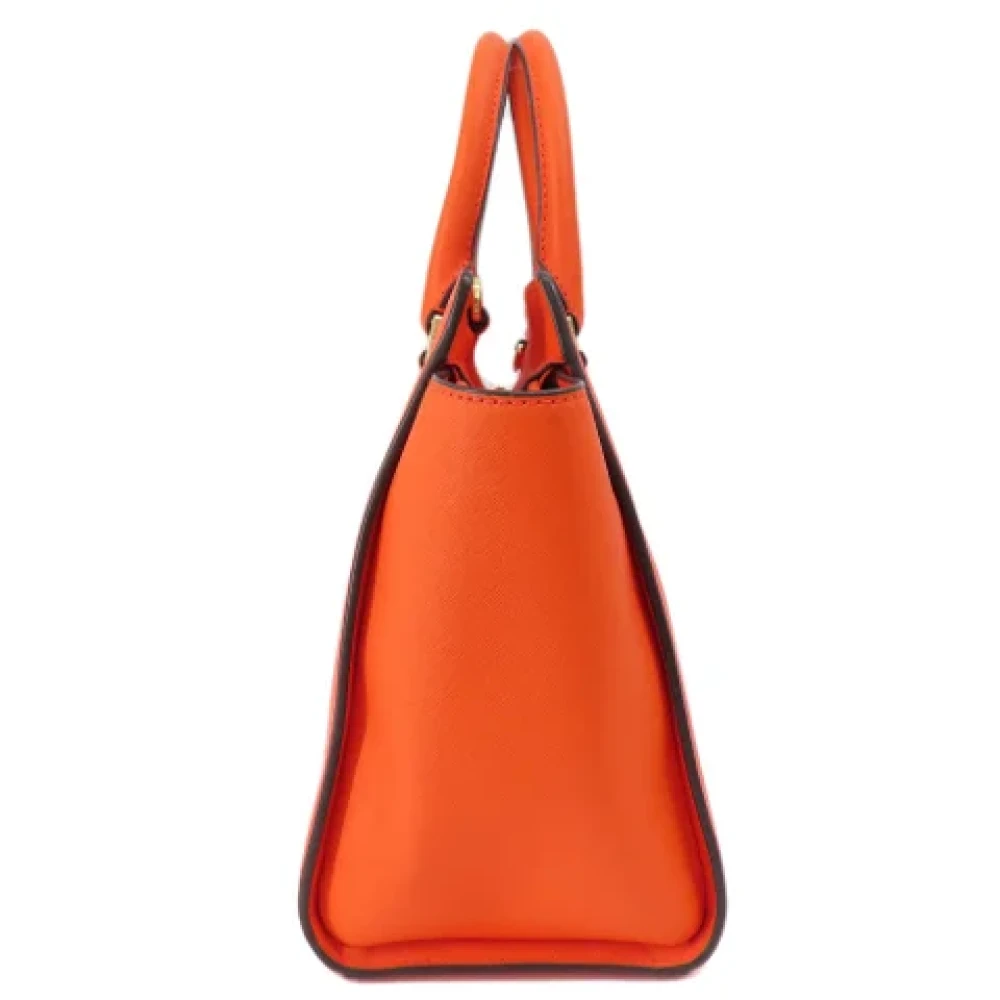 Michael Kors Pre-owned Plastic handbags Orange Dames