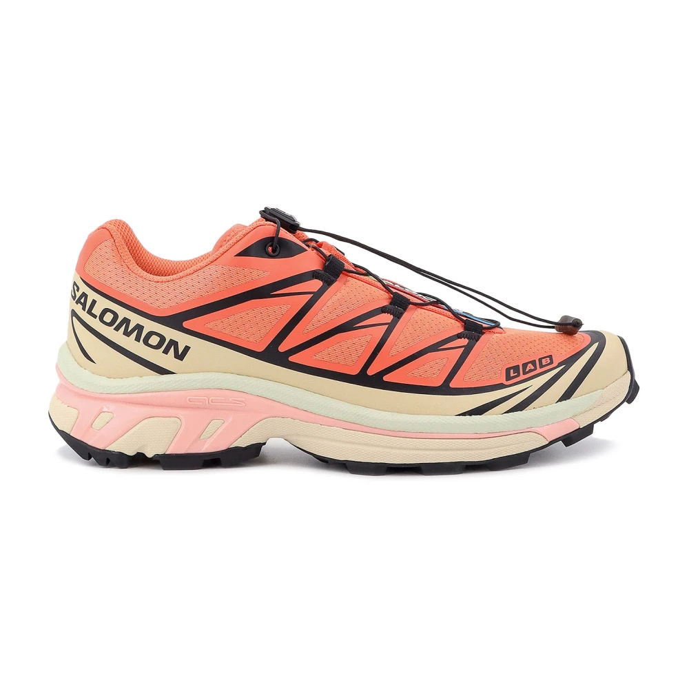 Salomon Sneakers i syntetiskt material med Quicklace Orange, Herr